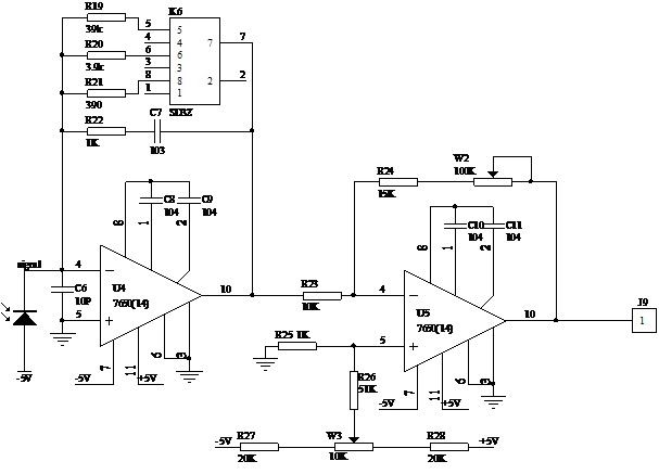 參考電路原理圖自行進行調(diào)試