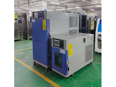 49L恒溫恒濕試驗箱與22L冷熱沖擊試驗箱發(fā)貨浙江客戶公司。