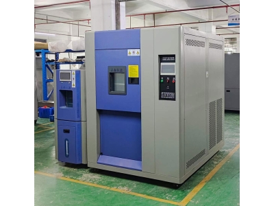水冷式冷熱沖擊箱與恒溫恒濕試驗箱送貨深圳老客戶公司。
